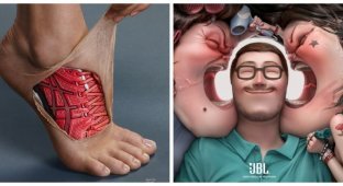 15 great advertising ideas that real professionals came up with (16 photos)