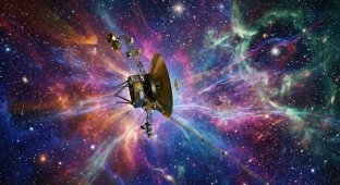 Когда "Вояджер-1" покинет Солнечную систему? (2 фото)