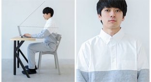 Японцы придумали удобную одежду для рабочих видеосовещаний (5 фото + 2 гиф)