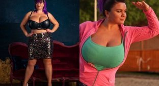 Украинка с 13-м размером груди решила уйти в ММА (12 фото)