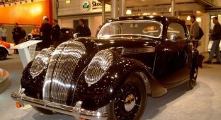 Salon of rare vintage cars in Essen (48 photos)