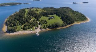 Каулбек — остров с особняком в Канаде, который может стать вашим за 7 миллионов долларов (9 фото + 1 видео)