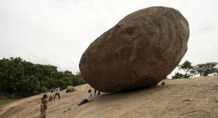 «Масляный шар Кришны» - камень, бросающий вызов законам физики (8 фото)