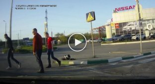 ДТП с мотоциклом на кольце в Таганроге