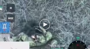 Поранений російський військовий стріляє собі в голову з автомата у Запорізькій області