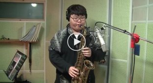 Корейский подросток сделал прекрасный саксофонный кавер на известную песню Bon Jovi