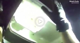 Man tried to hide from police inside a refrigerator