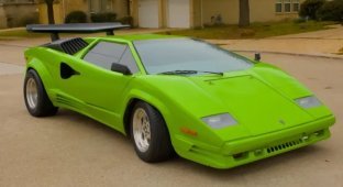 Lamborghini Countach оценили всего в 5300 долларов, но он ненастоящий (16 фото)