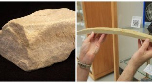 Amazing rock formation that can be easily bent by hand (7 photos)