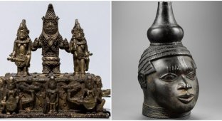 Scientists have found that Africans made "Benin bronze" from German ores (6 photos)