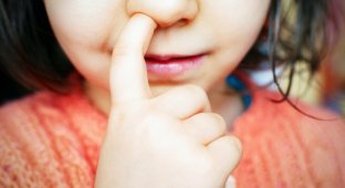 Scientists warn: picking your nose can lead to dementia (3 photos)