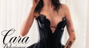 Кара Делевинь для Playboy (8 фото)