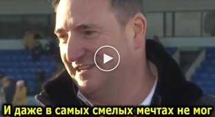 Чоловік купив футбольний клуб після чотириденного запою