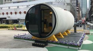 Houses made of concrete pipes in the future may well solve the problem of overpopulation in large cities (9 photos + 1 video)