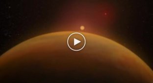 Ученые показали первое трехмерное изображение двойной звездной системы