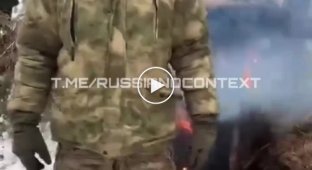 Окупант скаржиться на українських воїнів