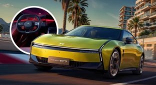 The Interior of the New Xpeng P7 Distinguished by Advanced Technologies (13 photos)