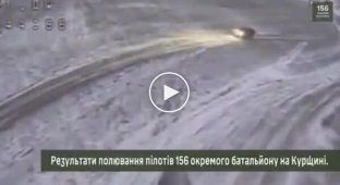 Drone operators of the 156th Territorial Defense Battalion are hunting for Russian military in Kursk region of the Russian Federation