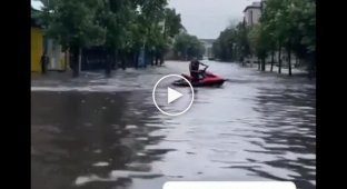 В Житомире прошел небольшой дождь