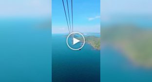 Найдовша канатка над морем: Подорож на висоті пташиного польоту