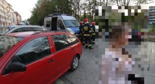 Авария в Польше (2 фото)
