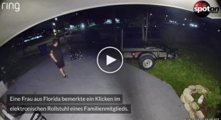 Dangerous malfunction: An electric wheelchair overheated and exploded