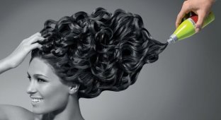 Волосы - объект для творчества (3 фото)