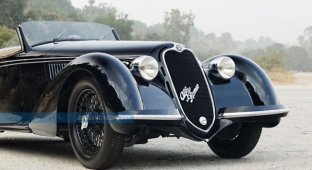 86-летний родстер Alfa Romeo ушёл с молотка за 14 миллионов долларов (35 фото)