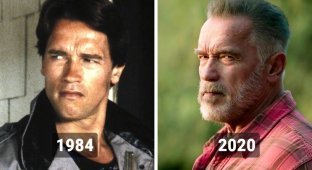 How famous characters have changed over the years, played by the same actors (20 photos)