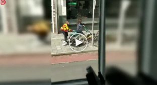 Первая поездка на скутере
