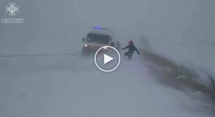 Спасенная из снежной ловушки роженица родила младенца
