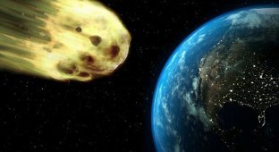 Минувшей ночью рядом с Землей пролетел астероид размером со Статую Свободы (2 фото)