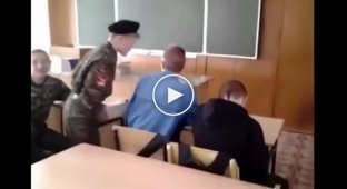 Russian military school and its typical students