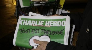 Charlie Hebdo и чеченская газета обменялись карикатурами (5 фото)