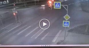 A woman on a scooter got hit by a car and was fined