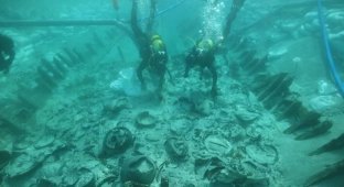 A 1,700-year-old Roman ship was discovered off the coast of Mallorca (5 photos)