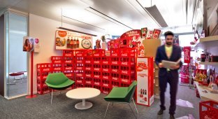Офис Coca-Cola в Италии (14 фото)