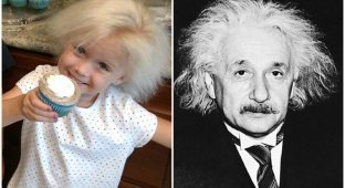 Из-за редкой мутации у 5-летней девочки растут волосы Эйнштейна (5 фото)