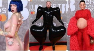 Ridiculous images of stars on the red carpet (17 photos)