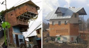 Miracle architecture: 20 cases when the architect (owner) broke down abruptly (21 photos)