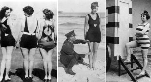 Архивные фотографии купальников и пляжей (60 фото)