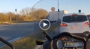 An intersection where no one follows traffic rules