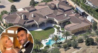 Britney Spears is selling the house for 11.5 million, which she bought six months ago (9 photos)