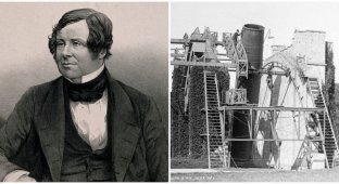 How a huge 12-ton telescope was built in the 19th century (6 photos)