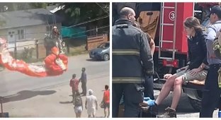 A tourist fell on power lines and left thousands of residents without power (4 photos + 1 video)