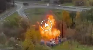 В Москве взорвалась газовая подстанция