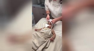Малышке устроили детские СПА-процедуры