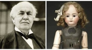 Живая кукла: странное творение Томаса Эдисона (7 фото + 1 видео)