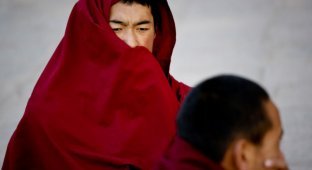 Паломничество тибетских буддистов (22 фото)