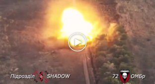 Ukrainian military destroyed another Russian MLRS TOS-1A